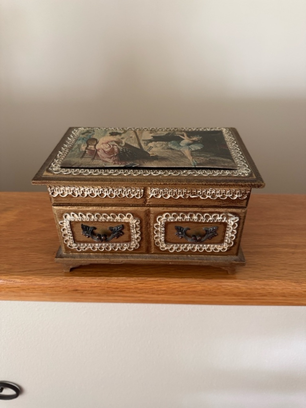 Decorative Musical Jewelry Box